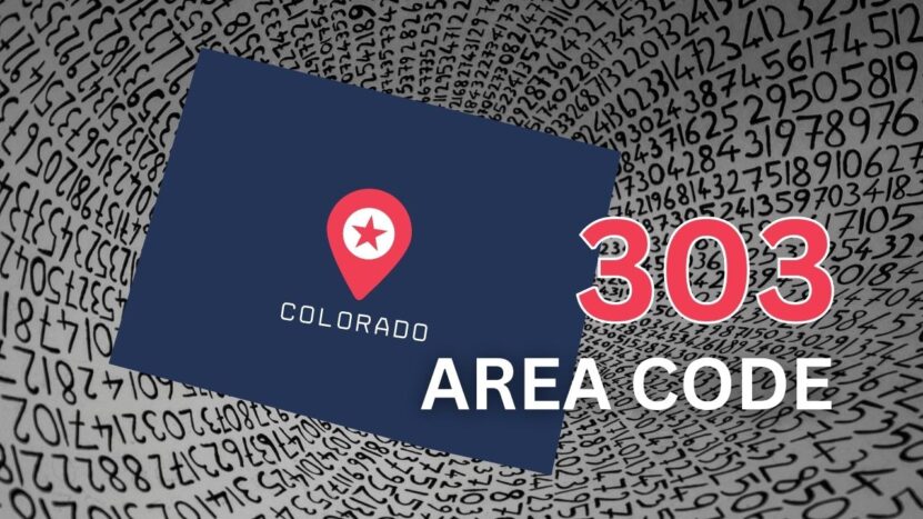 303 area code unique history