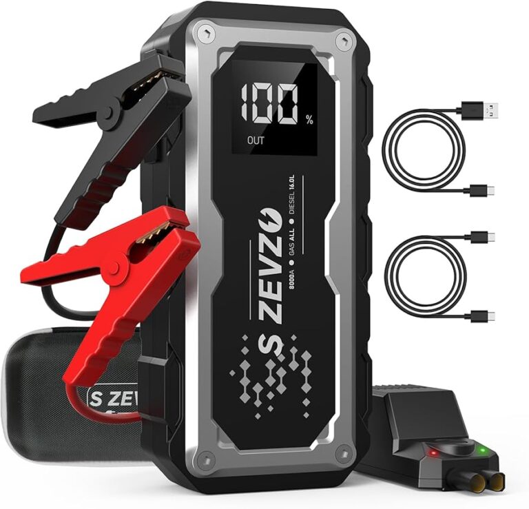8 Best Jump Starters for Small City Cars 2024 Urban Driver’s Guide