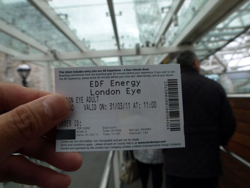 London Eye tickets